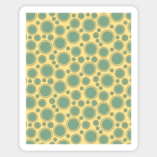 Circle Seamless Pattern 029#002 Sticker